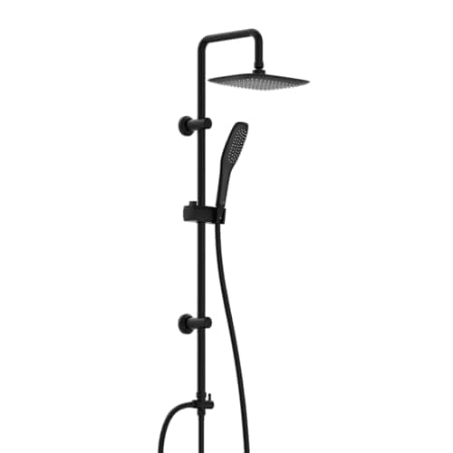 EISL Colonne de Douche Pluie 2en1, Pommeau Anti-Calcaire, Chrome