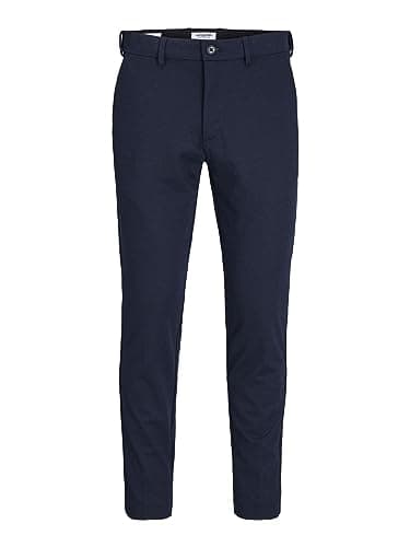 JACK & JONES Homme Jpstmarco Jjcooper Chino Noos Pantalons, Marine, 29W / 32L EU