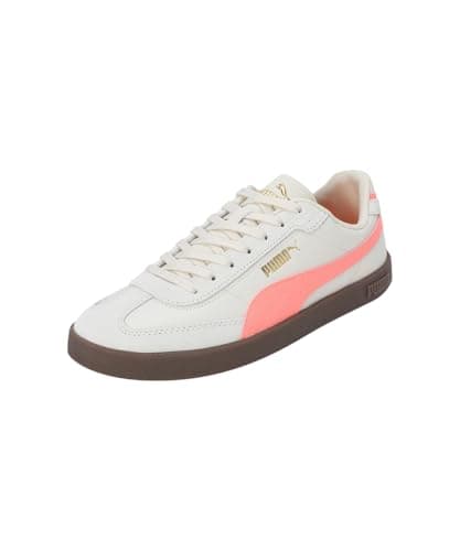 Puma Unisex Adults Club II Era Sneaker, Alpine Snow-Fluro Peach PES-Gum, 37 EU