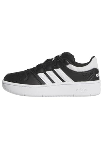 adidas Mixte Enfant Hoops Classic Shoes, Core Black/FTWR White/FTWR White, 31 EU