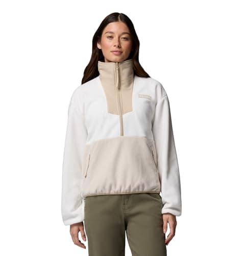 Columbia Sequoia Grove - Pile da donna con zip mezza lunghezza, pullover (confezione da 1)