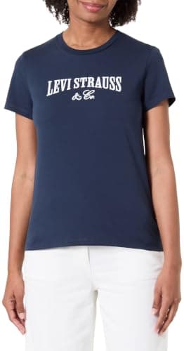 Levi's LSE The Perfect Tee Femme, LSE The Perfect Tee Navy Blazer, MW/ML