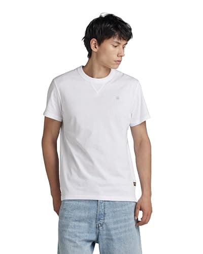 G-Star Homme T-Shirt Nifous, Blanc (white D24449-336-110), XXL