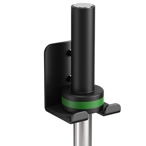 Supporto verticale per bilanciere, supporto da parete per bilanciere, supporto olimpico, per casa, commerciale, garage palestra (supporto per barra singola)