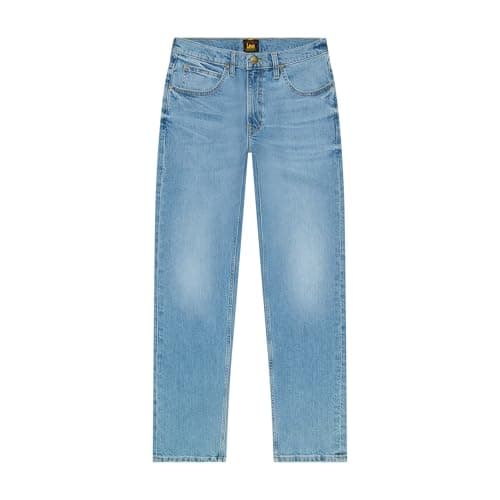 Lee Brooklyn Straight Vaqueros para Hombre, Horizon Blue, 36/30