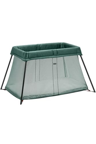 BabyBjörn Cuna de Viaje Light, Verde Oscuro