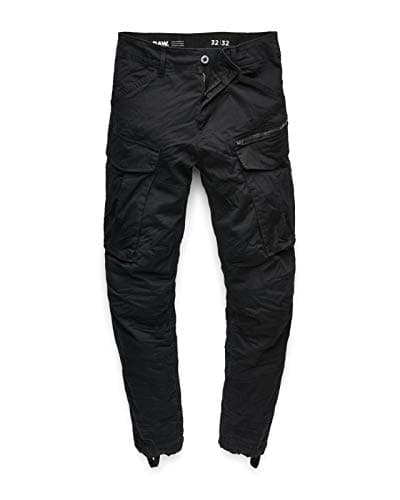 G-STAR Rovic Zip 3D Regular Tapered Pants, Pantaloni, Uomo, Multicolore (Dk Black D02190-5126-6484), 34W / 34L