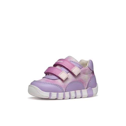 Geox B Lupidoo Girl A, Scarpe Primi Passi Bambine e Ragazze, Lilac, 25 EU
