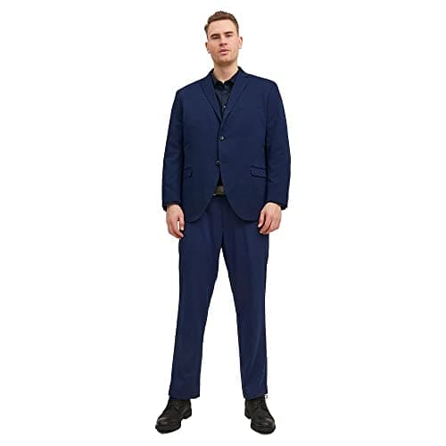 JACK & JONES Homme Jprfranco Suit PS Costumes, Medieval Blue, 62 Grande Taille EU