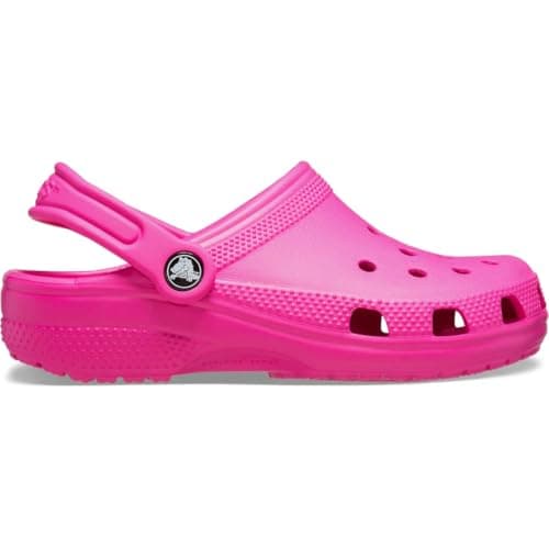 Crocs Classic Clog, Intensives Rosa, Kinder, EU 33-34