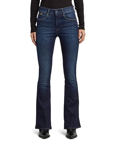 G-STAR 3301 Flare Jeans Donna, Multicolore (Worn in New Moon D21290-C051-H431), 34W / 34L