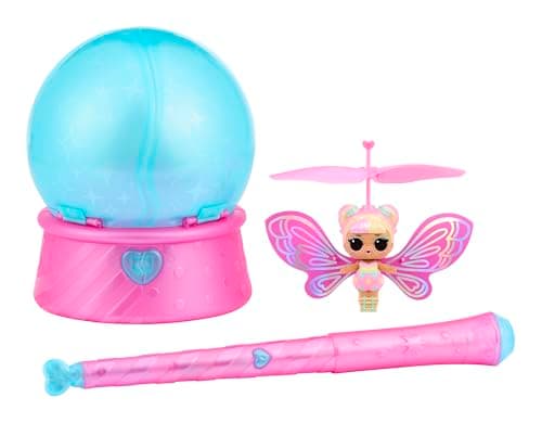 L.O.L. Surprise! Magic Flyers Fairies Tots - Flower Child - Incluye 1 Muñeca y una Varita, Incluye un Envase con Forma de Flor, Colecciona Las 2