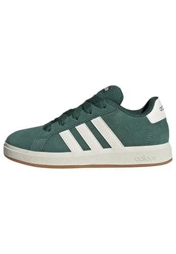 adidas Unisex - Bambini e Ragazzi Grand Court 00s Shoes Kids, Collegiate Green/off White/Gum, 36 2/3 EU