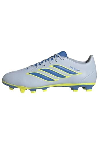 adidas Unisex Predator Club Firm Ground/Multi Ground Football Boots, Crystal Sky/ray Blue/Team solar Yellow 2, 44 EU
