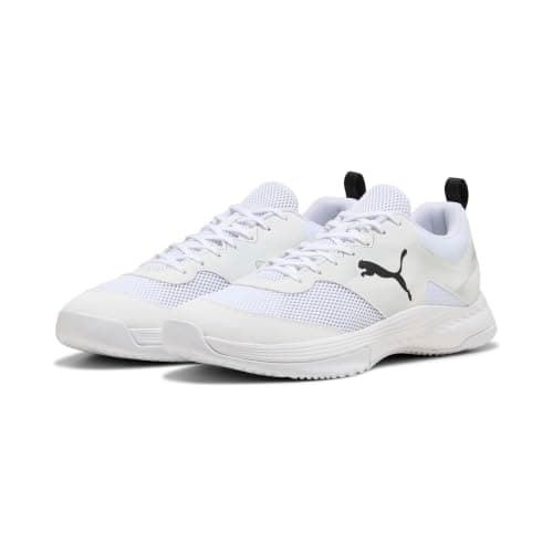 PUMA VARION 3 Indoor Unisex Hallenschuhe Sneaker Schnürschuh 109096 02 White