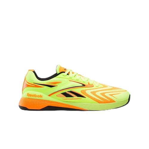 Reebok Zapatillas Unisex Nano X5 Edge, Color Verde Lima y Negro, Talla 44,5 EU
