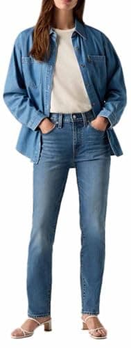 Levi's 724 High Rise Straight Kick Start