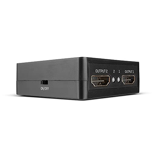 Lindy Cable 2 Port HDMI 18G Splitter, Compact