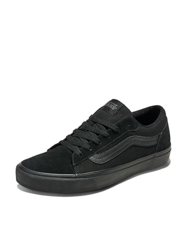 Vans Homme Baskets Vero en Daim, Black/Black, 43 EU