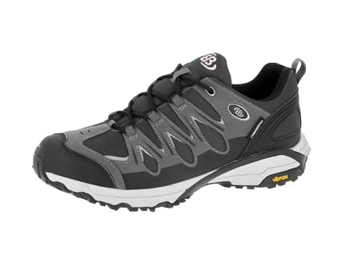 Brütting Expedition Herren Walkingschuhe, Schwarz/ Grau, 41 EU