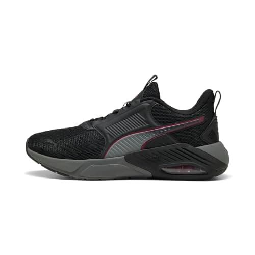 Puma Scarpe da Corsa Unisex X-Cell Nova FsRoad, Puma Nero Freddo Grigio Scuro Team Regal Red, 36 EU