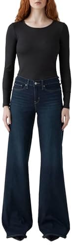 Levi'S Vaqueros para Mujer 318 Shaping Wide Leg, Chances Are, 31W / 32L