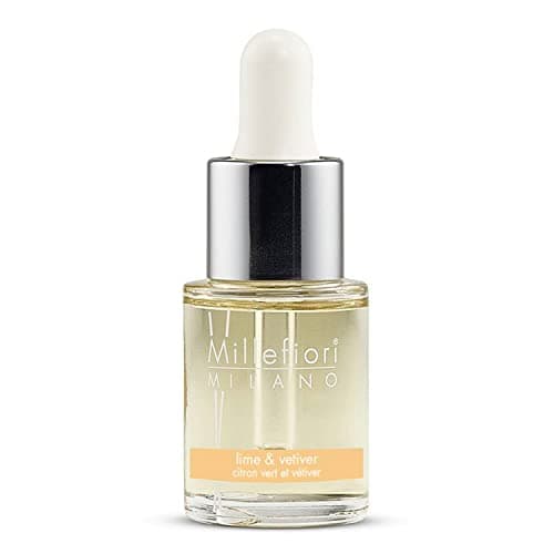 Millefiori Milano – Fragranza Idrosolubile Lime & Vetiver per Diffusore a Ultrasuoni Hydro – Profumo Ambiente con Pipetta Dosatrice, Ideale per Diffusori Hydro
