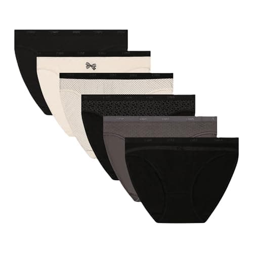 Dim Pack De Bragas Les Pockets Cotton Stretch Mujer x6