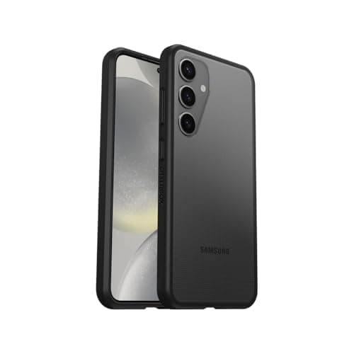OtterBox Sleek Hülle für Samsung Galaxy S24, Transparent/Schwarz