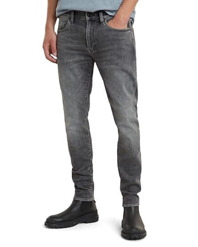 G-STAR Revend FWD Skinny Jeans Hombre, Gris (Faded Grey Neblina D20071-d535-g324), 27W / 30L