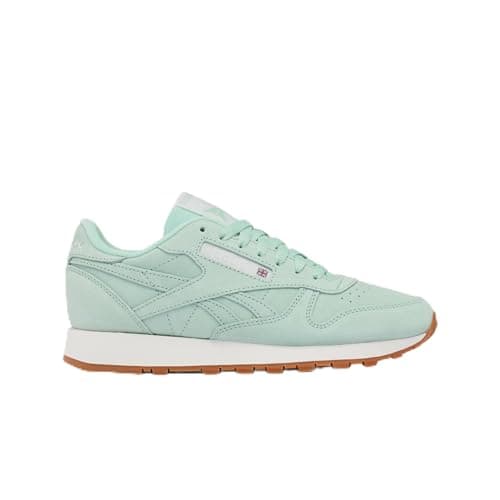 Reebok Classic Leather, Zapatillas Mujer, Tranquilteal Chalk Gum, 35 EU
