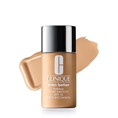 Clinique Even Better Fond de Teint SPF 15 | Couvrance Moyenne + Fini Naturel | Vitamine C | Unifie le Teint + Réduit les Taches Brunes