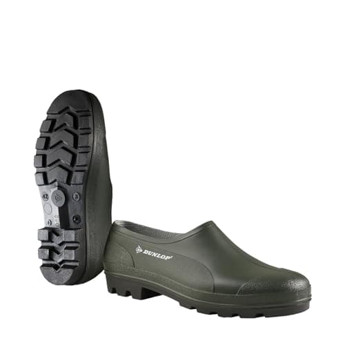 Bottes courtes en caoutchouc Dunlop (B350611) - Vert- Idéales pour le jardin, 44 EU/10 UK