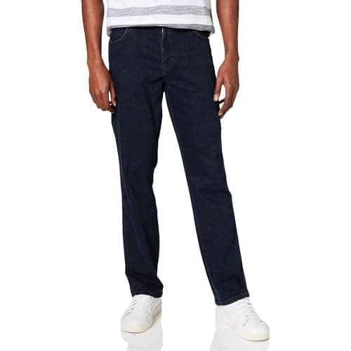 Wrangler Texas Pantalones para Hombre, Blue Black, 44W / 32L