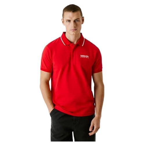 Pepe Jeans Polo con Logotipo para Hombre, Rojo (Rojo Marte), XXL
