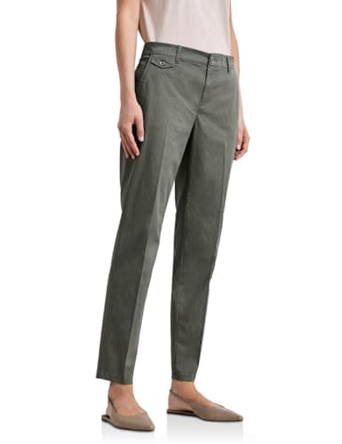 Street One Chino im Casual Fit in Softer Qualität Dusky Green 38