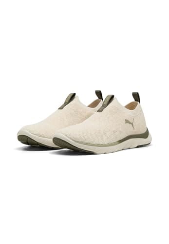 Puma Femme Softride Remi Slip-on Knit Wn's, Blanc Chaud Foncé Loden Lux Army, 40.5 EU