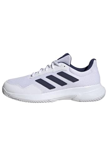 adidas Mixte Court Spec 2 Tennis Shoes, Cloud White/Dark Blue/Cloud White, 47 1/3 EU