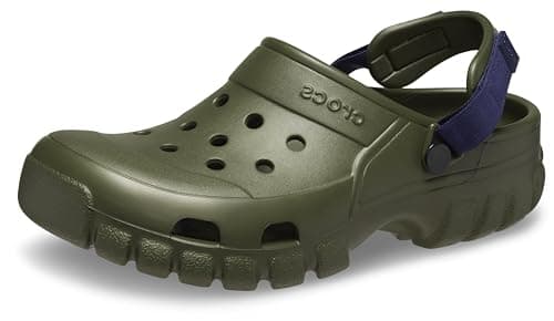 Crocs Unisexe Adulte Offroad Sport Clog Sabots, Army Green/Navy, 37/38 EU