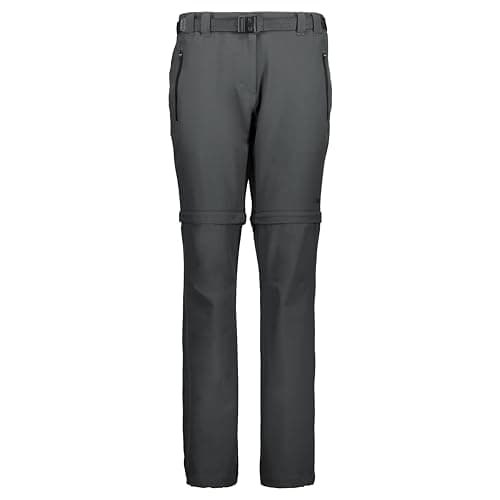 CMP - Pantaloni con Zip G per Bambini, Antracite-Nero, 110