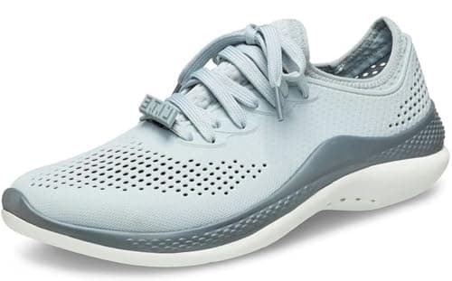 Crocs Hombre LiteRide 360 Pacer M Zapato, Light Grey/Slate Grey, 46/47 EU
