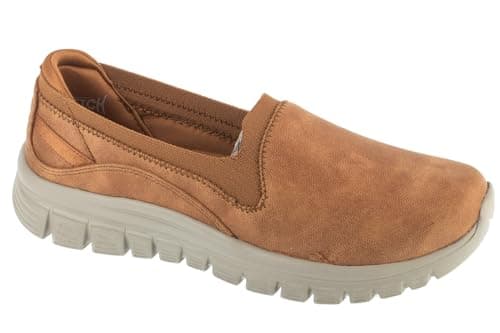 Skechers Elegante, Zapatillas Mujer, Marrón 01, 37 EU