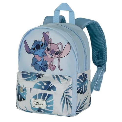 Disney-Mochila Joy, 22 x 27 cm, Capacidad 5L, Lilo y Stitch Mate