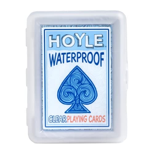 Cartes Bicycle transparentes 100 % plastique