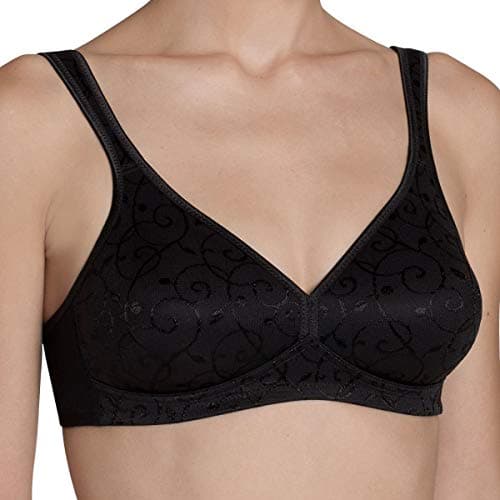 Triumph Damen BH Elegant Cotton N, ohne Bügel, ohne Polsterung, Verstellbare Träger, 100D, Schwarz
