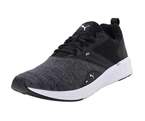 PUMA Unisex NRGY Comet Running Shoes, Puma Black-Puma White, 36 EU