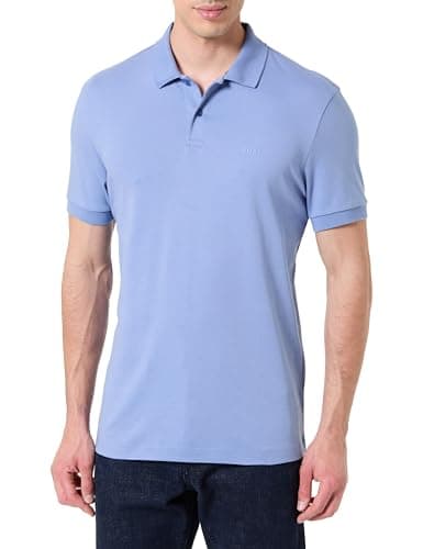Boss Polo pour Homme, Bleu Clair/Pastel 459, 4XL