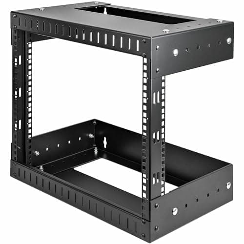 StarTech Rack Mural 8U 2 Postes 19in Profundidad Ajustable (RK812WALLOA)