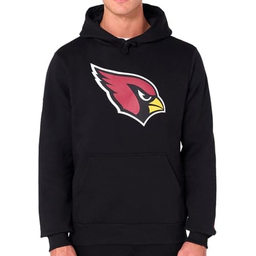 New Era NFL Arizona Cardinals Hoodie Uomo & Donna Nero XXL