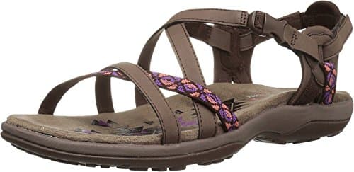 Skechers Reggae Slim - Vacay Plateforme Femme Chocolate Duraleather/webbing 38 EU